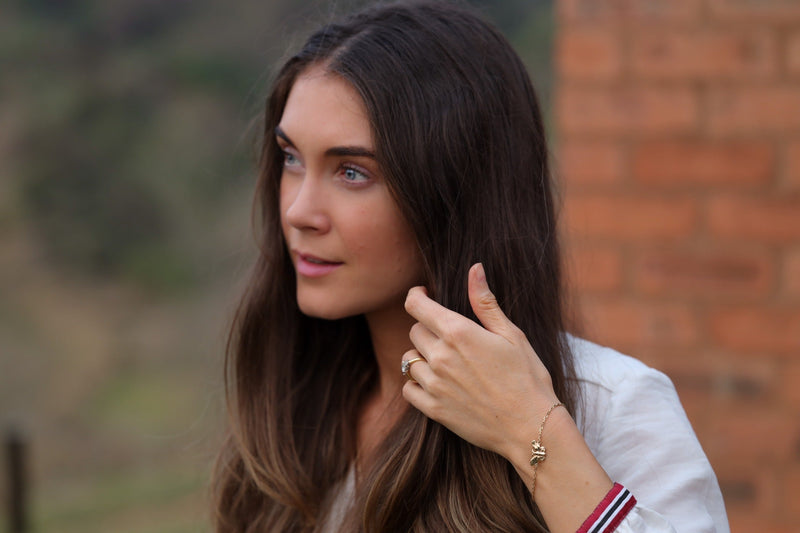 Butterfly Bracelet (9ct Yellow Gold)
