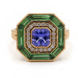 Royal Verdant Tanzanite Ring