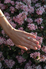 Champange Diamond Ring
