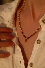 London Topaz Necklace