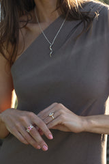 Pink Tourmaline and Moonstone Trilogy