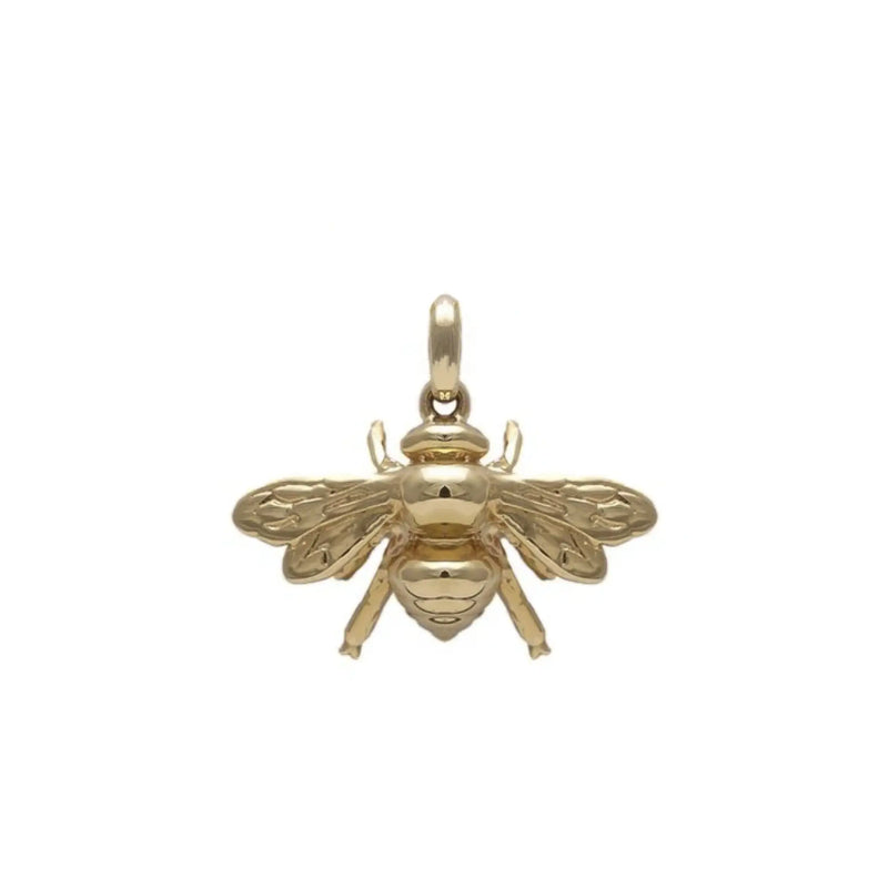 Bee Necklace (Yellow Gold) Kelly Jay Jewellery