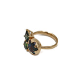 Green Opal Cluster Kelly Jay Jewellery