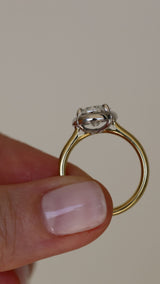 Oval Diamond Ring