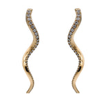 Kudu Horn Diamond Earrings™