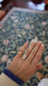 Oval Diamond Ring