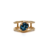 Topaz Twist Ring