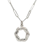 Ubuntu Circle Necklace (Silver)