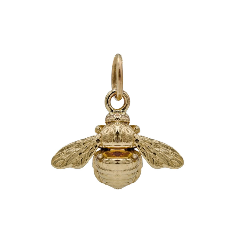 Bumble Bee Necklace Gold Kelly Jay Jewellery