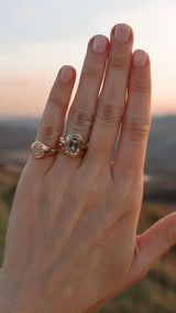 Champange Diamond Ring