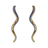 Sapphire Kudu Earrings™