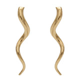 Kudu Horn Earrings Yellow Gold™