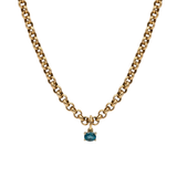 London Topaz Necklace
