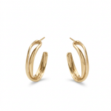 Spiral Hoops (9ct Gold)
