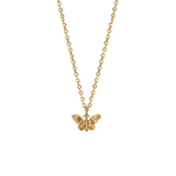 Butterfly Necklace (9ct Yellow Gold)