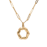 Ubuntu Circle Necklace (Gold)