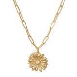 The Daisy Necklace (Yellow Gold)