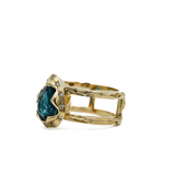 London Topaz Tribal Ring