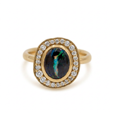 The Boulder Opal Ring
