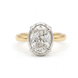 Oval Diamond Ring
