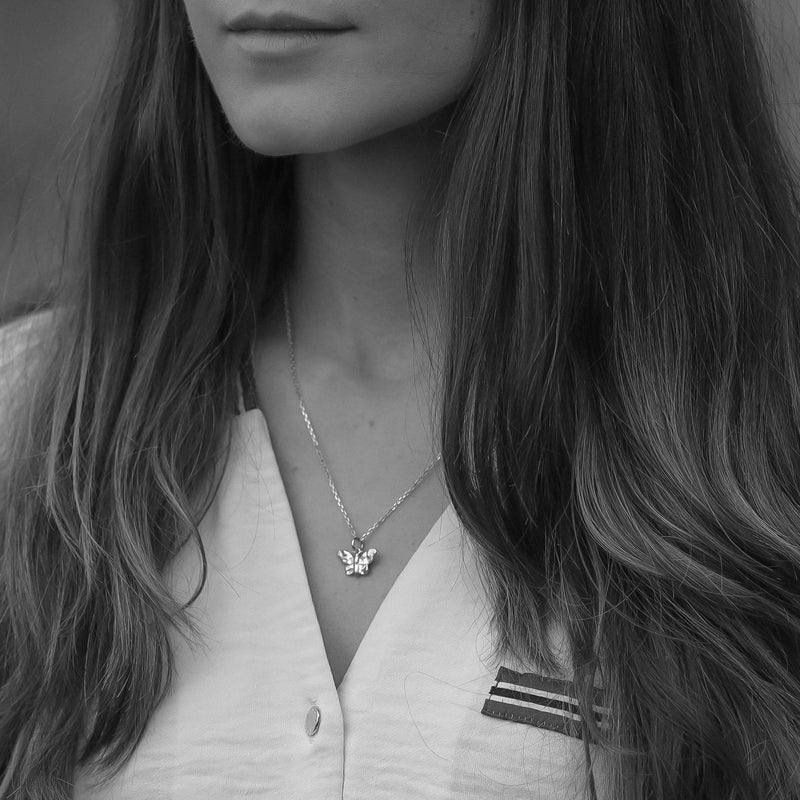 Butterfly Necklace (silver)