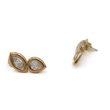 Diamond Butterfly Studs Kelly Jay Jewellery
