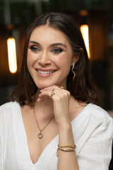 Ubuntu Circle Necklace (Gold) Kelly Jay Jewellery