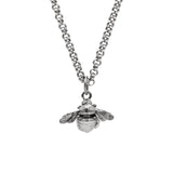 Bumble Bee Necklace Silver Kelly Jay Jewellery