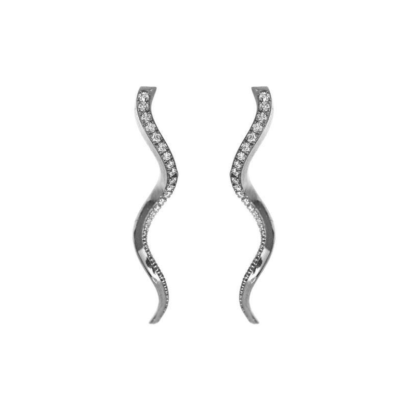 Diamond Kudu Earrings