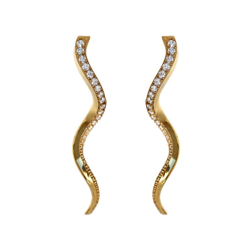 Diamond Kudu Earrings