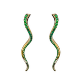 Emerald Kudu Earrings
