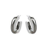 Spiral Hoops (Silver)