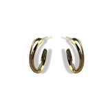 Spiral Hoops (9ct Gold)