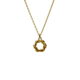 Ubuntu Circle Necklace (Gold) - Kelly Jay Jewellery