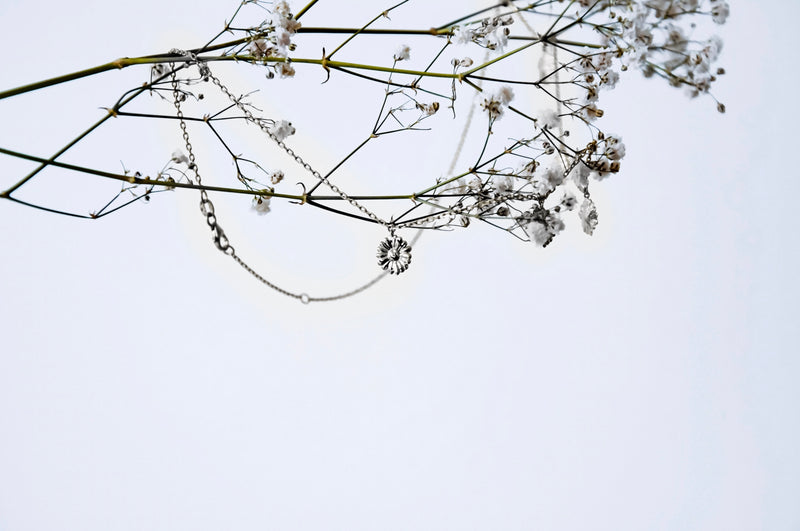 The Posy Necklace (Solid Silver)