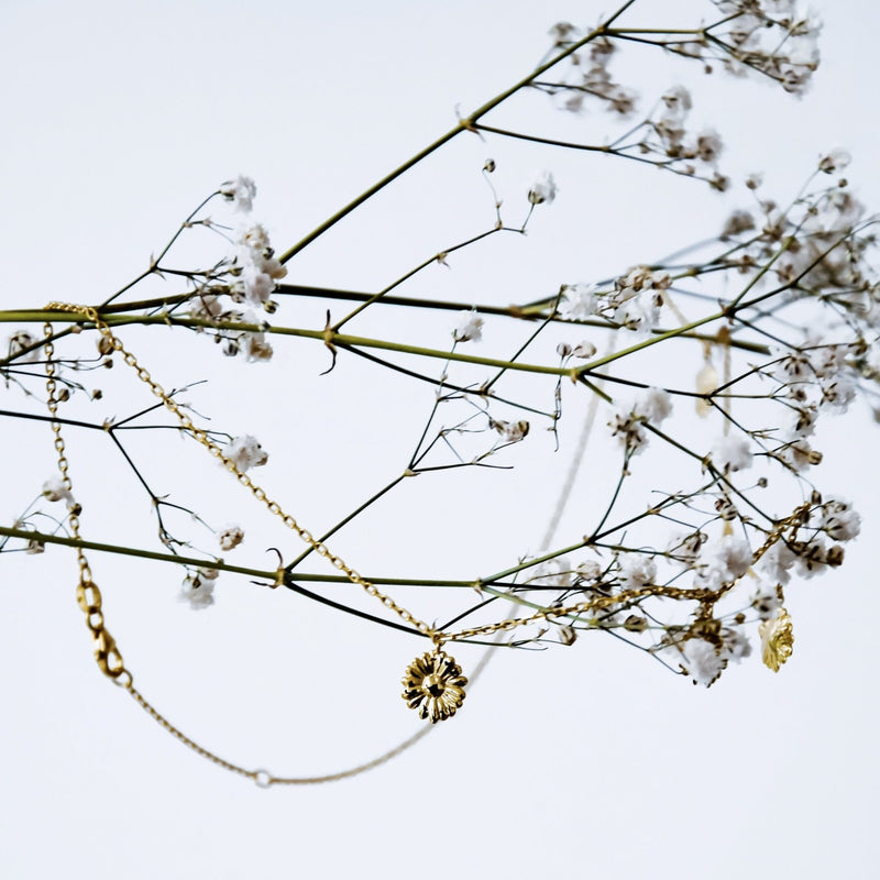 The Posy Necklace (Yellow Gold)