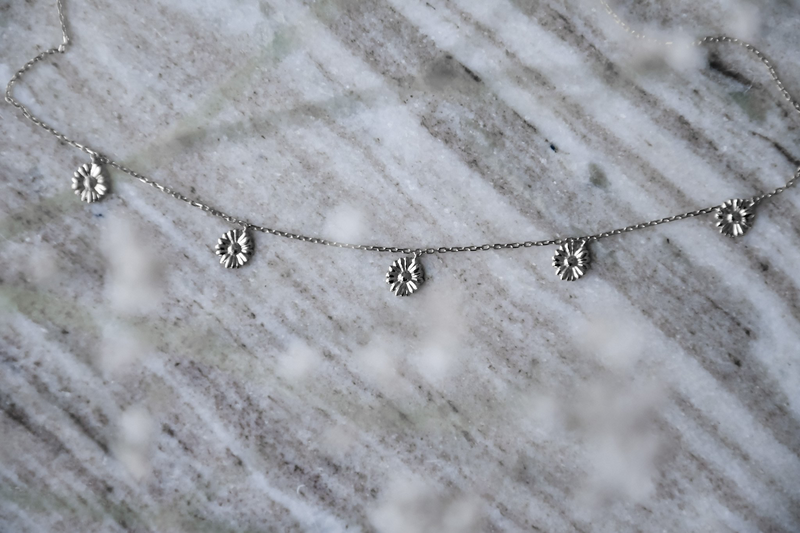 The Posy Necklace (Solid Silver)