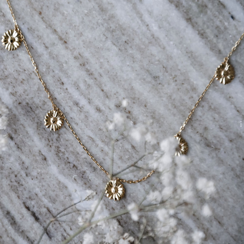 The Posy Necklace (Yellow Gold)