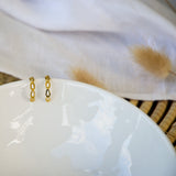 Petal Earrings Yellow Gold