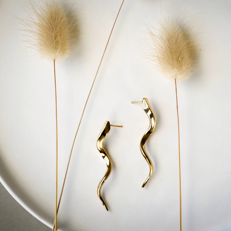 Kudu Earrings Yellow Gold™