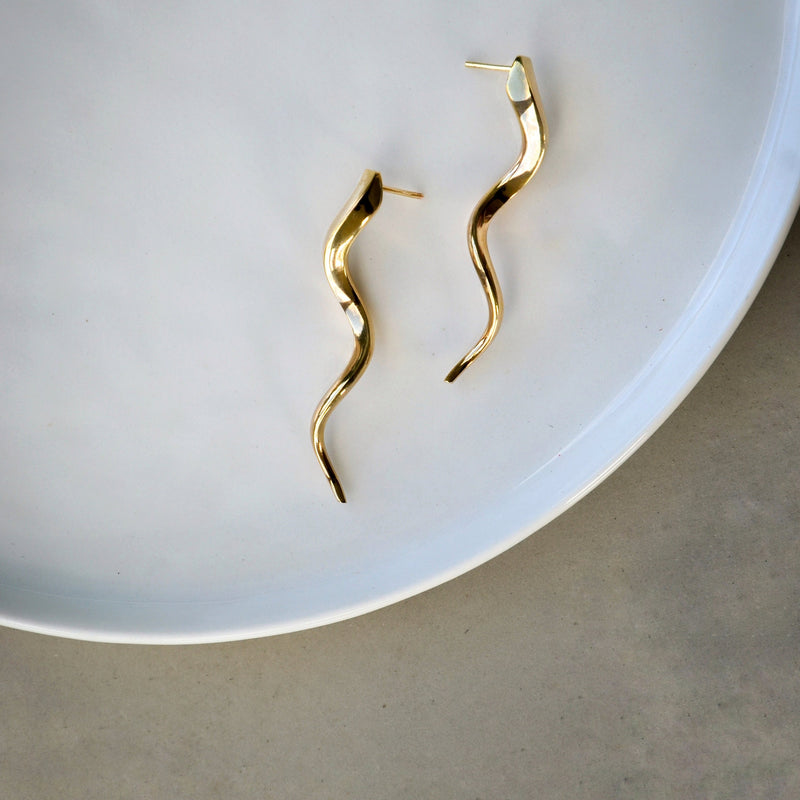 Kudu Earrings Yellow Gold™