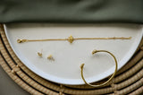 Kufara Earrings Gold