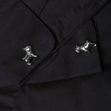 French Bulldog Cufflinks (Silver)