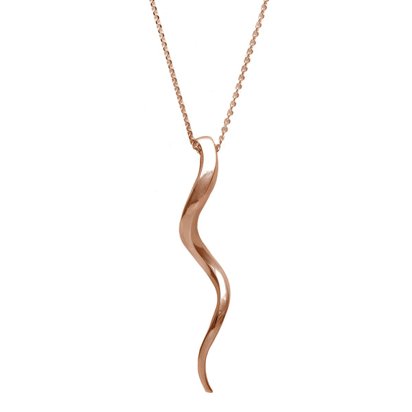 Kudu Horn Necklace (Rose Gold)™