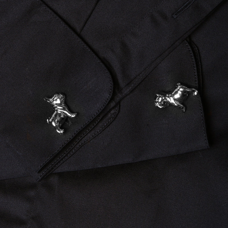 French Bulldog Cufflinks (Silver)