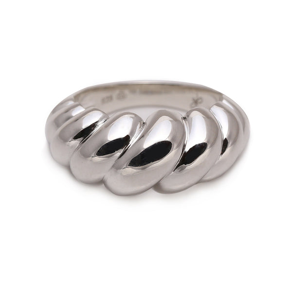 Croissant Ring (Silver)