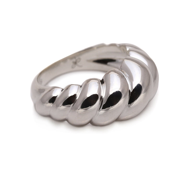 Croissant Ring (Silver)