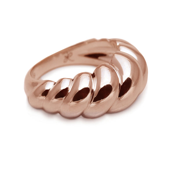 Croissant Ring (Rose Gold)