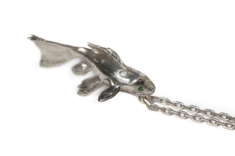 Koi Necklace (silver)