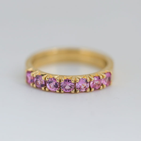 Pretty In Pink Eternity Ring